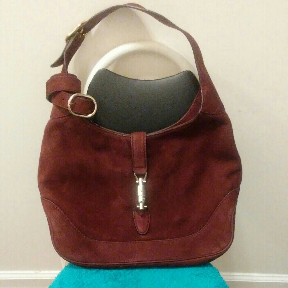 Gucci New Jackie Hobo Shoulder Bag 277520 Red